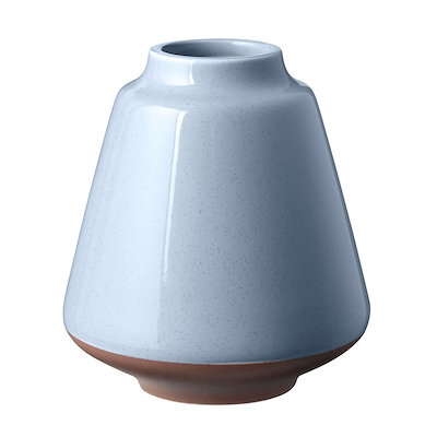 Knabstrup Keramik Anna vase 12,5 cm lys blå