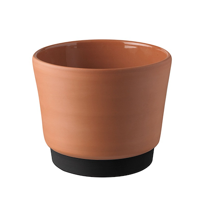 Knabstup Keramik urtepotteskjuler 14,8 cm terracotta