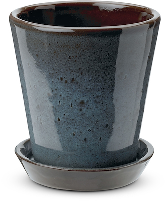 Knabstrup dyrkningspotte mørkegrøn 11 cm