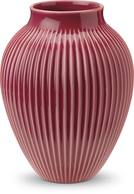 Knabstrup vase bordeaux 20 cm