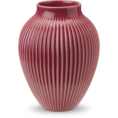 Knabstrup vase bordeaux 20 cm