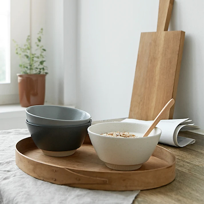 Knabstrup Colorit Skål Sand 14 cm