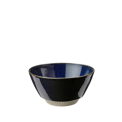 Knabstrup Colorit Skål Navy Blå 14 cm