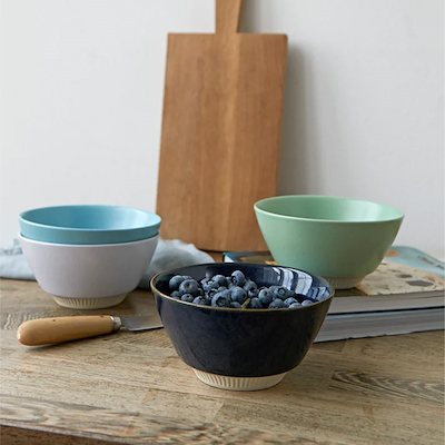 Knabstrup Colorit Skål Turkis 14 cm