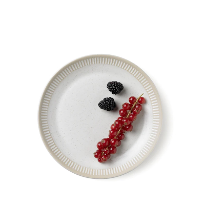 Knabstrup Colorit Tallerken Sand 19 cm