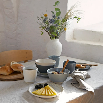 Knabstrup Colorit Tallerken Sand 19 cm