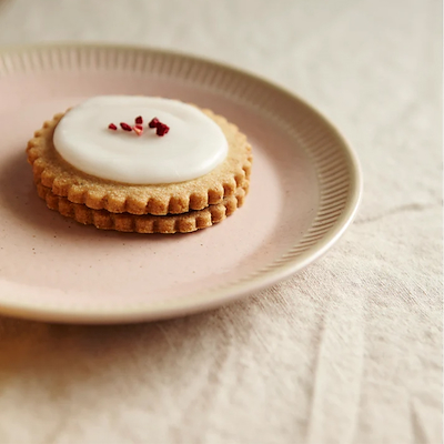 Knabstrup Colorit Tallerken Rosa 19 cm