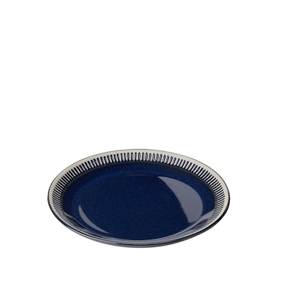 Knabstrup Colorit Tallerken Navy Blå