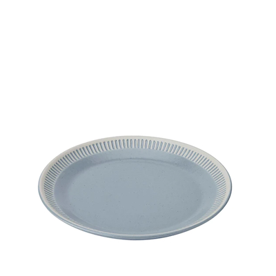 Knabstrup Colorit Tallerken Grå 19 cm