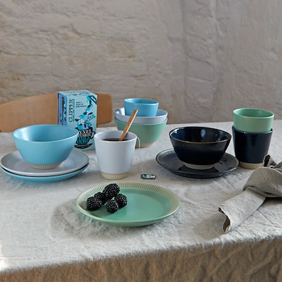 Knabstrup Colorit Tallerken Lys Lilla 19 cm