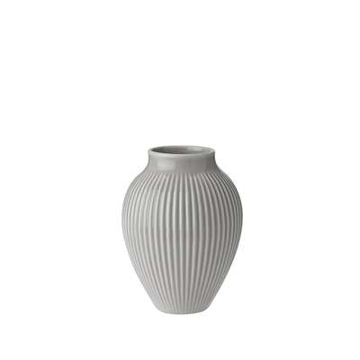 Knabstrup Vase Lys Grå 12,5 cm