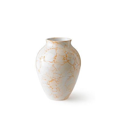 Knabstrup Natura vase kalk/brun 20 cm
