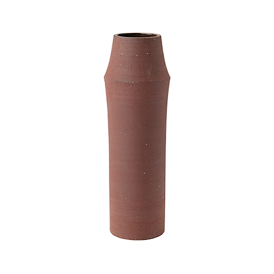 Knabstrup Keramik clay vase terracotta H32 cm