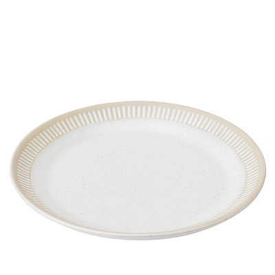 Knabstrup Keramik Colorit frokosttallerken gul Ø22 cm