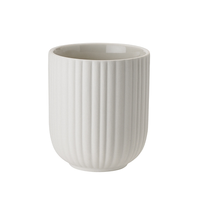Knabstrup Keramik Verda kop lysegrå 25 cl