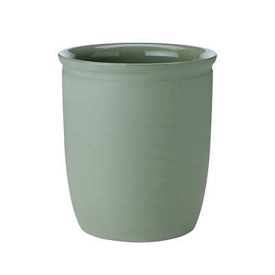 Knabstrup Keramik syltekrukke olivengrøn 2 liter