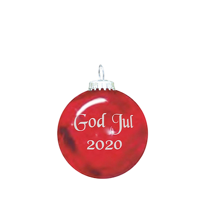 Rolsted Copenhagen Julekugle: God Jul 2020