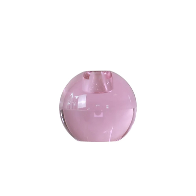 Specktrum krystal lysestage pink 8 cm 