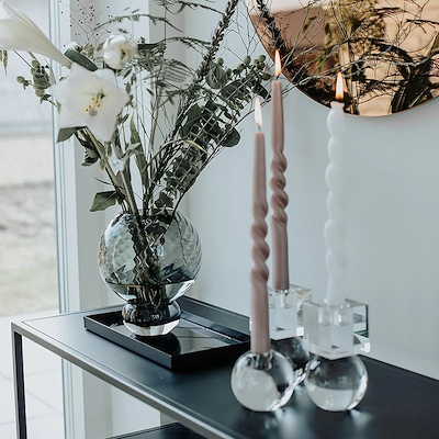 Specktrum Herringbone Spejlbakke Small Grå 30 cm