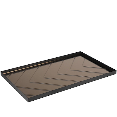 Specktrum Herringbone Spejlbakke Large Bronze 50 cm