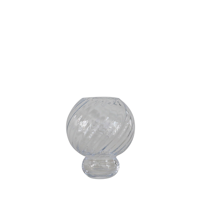 Specktrum Meadow Swirl Glasvase Clear Small 20 cm