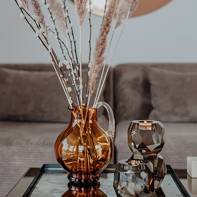 Specktrum Simplicity mundblæst karaffel golden 2 liter