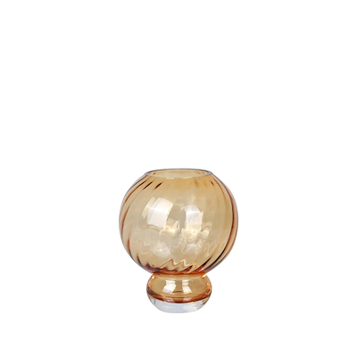 Specktrum Meadow Swirl Glasvase Amber Small 20 cm