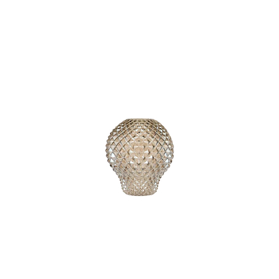 Specktrum Selene mundblæst glasvase champaign 16 cm 