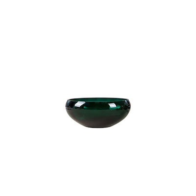 Specktrum Specktra mundblæst glasskål green 12x5 cm 