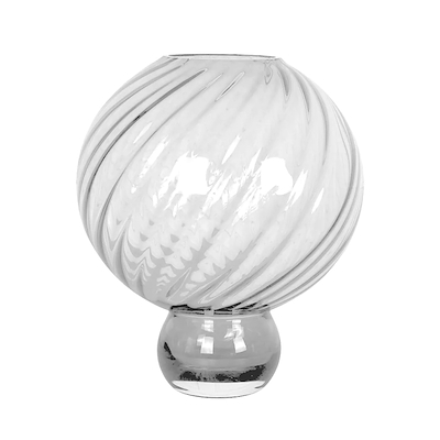 Specktrum Meadow Swirl Glasvase Clear Large 35 cm