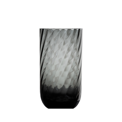 Specktrum Meadow Swirl Cylinder vase grey medium H28 cm