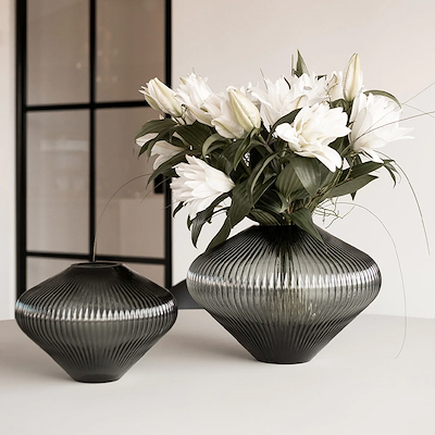 Specktrum Willow vase grey large H25 cm