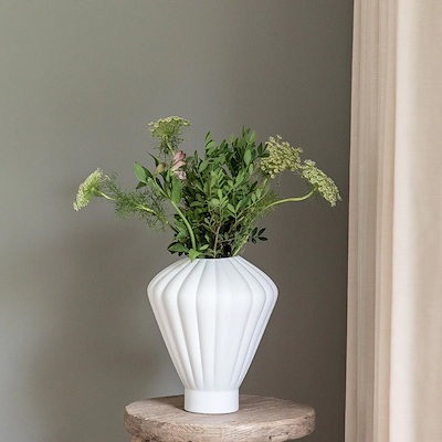 Specktrum Evelyn ceramic vase off white