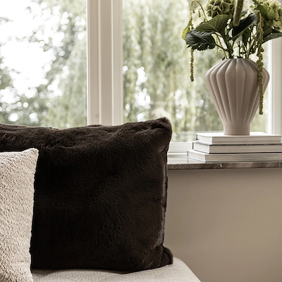 Specktrum adalyn pude dark brown 45x45 cm