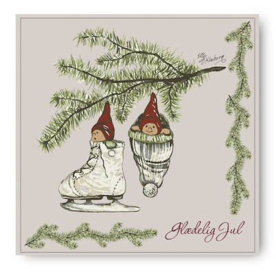 Klarborg papirserviet nisserik