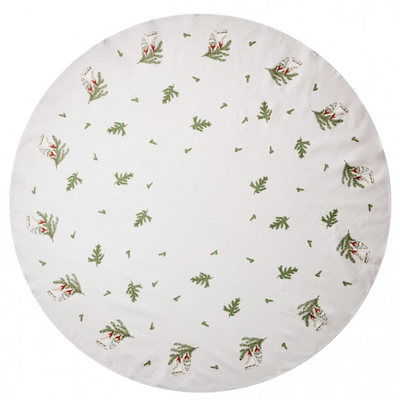 Klarborg nisserik juletræstæppe