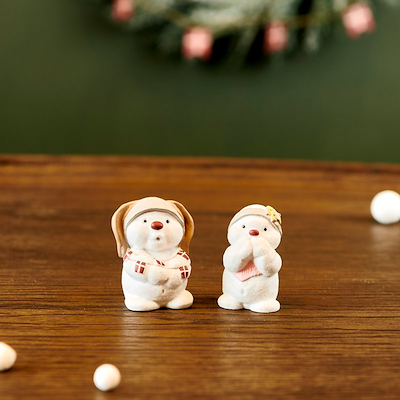 Klarborg snemænd 2022 Berteline & Baldur