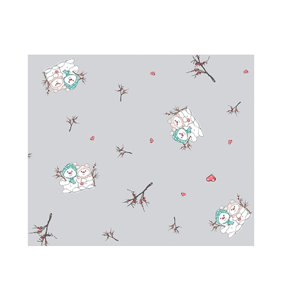 Klarborg Dækkeserviet Snemand 45x38 cm