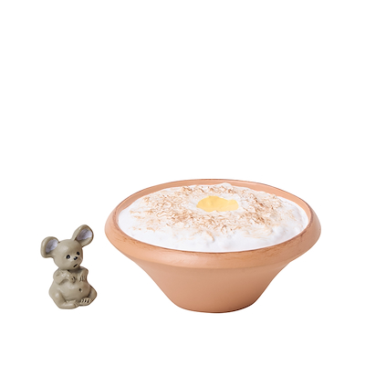 Klarborg Maja & Nicolai med grød & mus