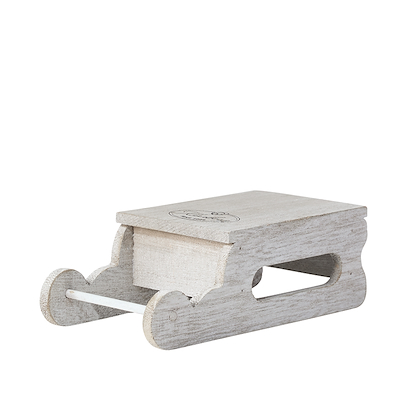 Klarborg Josefine & Oliver med slæde og gaver 13 cm