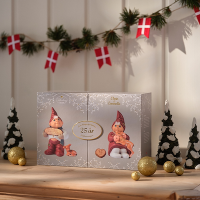 Klarborg årsnissepar 2025 Elvin & Emmelie jubilæumspar