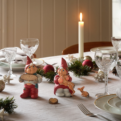 Klarborg årsnissepar 2025 Elvin & Emmelie jubilæumspar