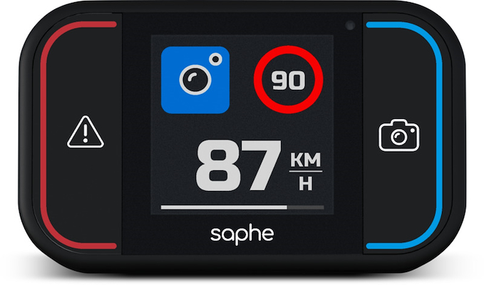 Saphe Drive Pro trafikalarm