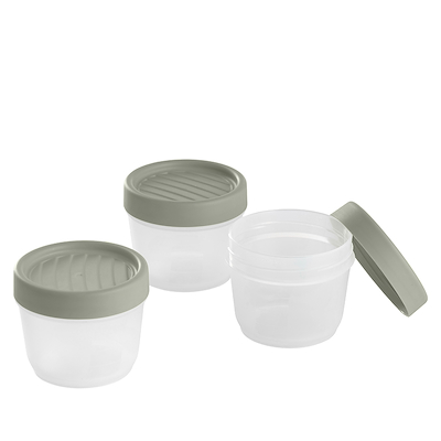 Opbevaringsboks beige 3 stk