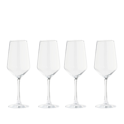 Hvidvinsglas klar 4 stk. 40 cl.