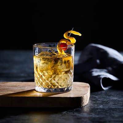 Facet drikkeglas klar 4 stk 34 cl