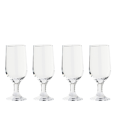 Ølglas klar 4 stk. 35 cl.