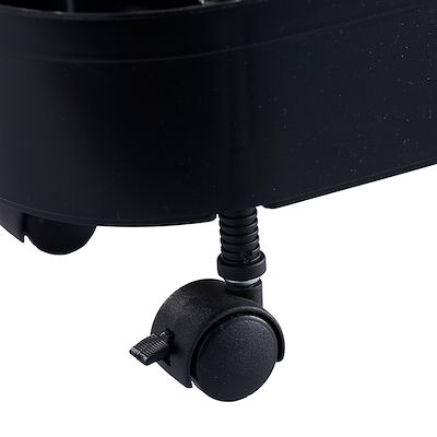 Rullebord sort 46,3x15x63 cm