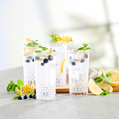 Drikkeglas klar 4 stk 33 cl