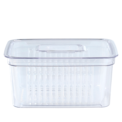 Opbevaringsboks med låg klar